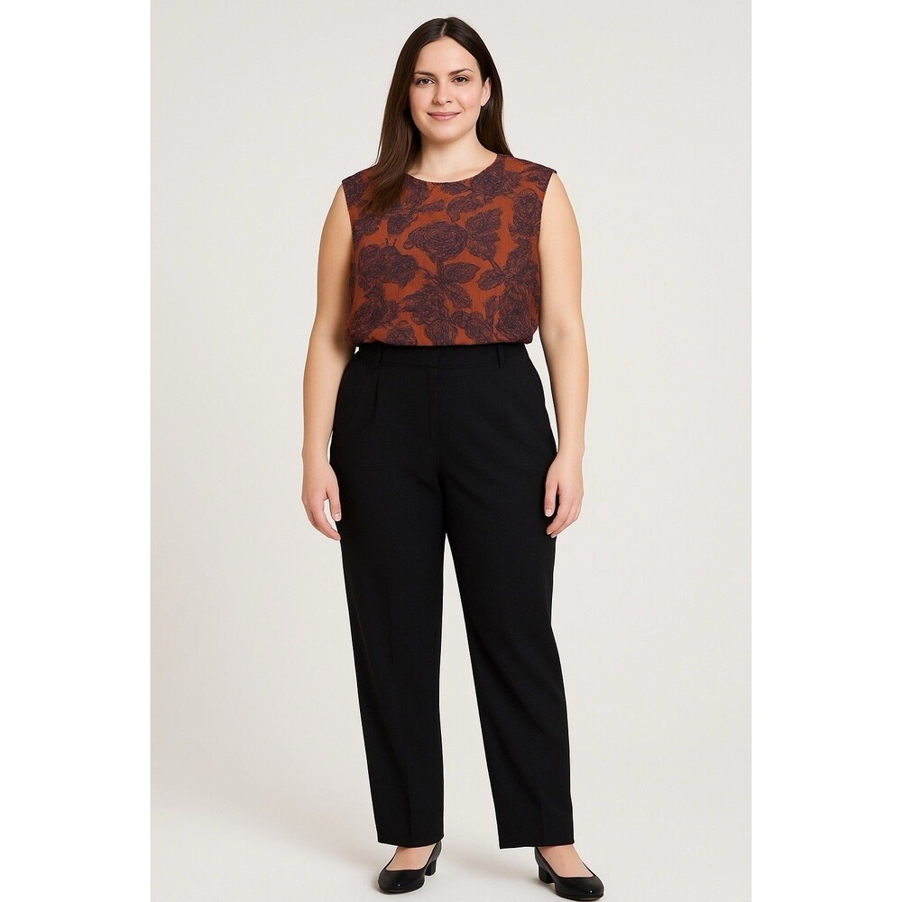 The Limited Paisley Print Layering Tank/shell Size S Career Satin